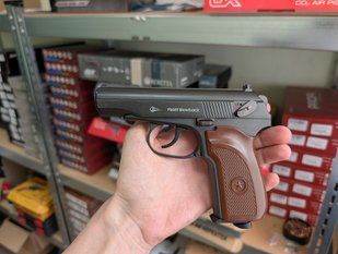 Пневматический пистолет Borner PM 49 Blowback (Уценка) - 1