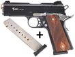 Стартовый пистолет Kuzey 911 SX Black/Brown Wooden Grips + магазин - 1