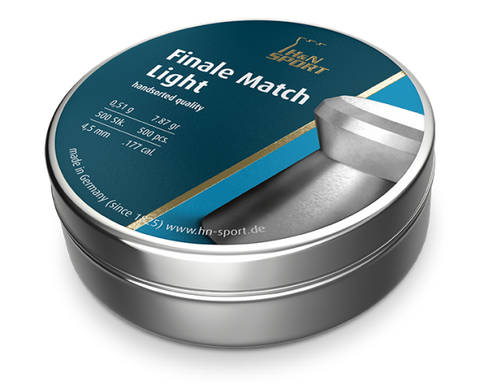 Кулі пневматичні H&N Finale Match Light 0.51 гр (500 шт) - 1