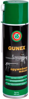Масло оружейное Ballistol Gunex 400 мл (спрей) - 1