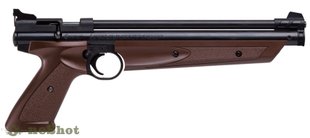 Пневматический пистолет Crosman American Classic 1377P (коричн.) - 1