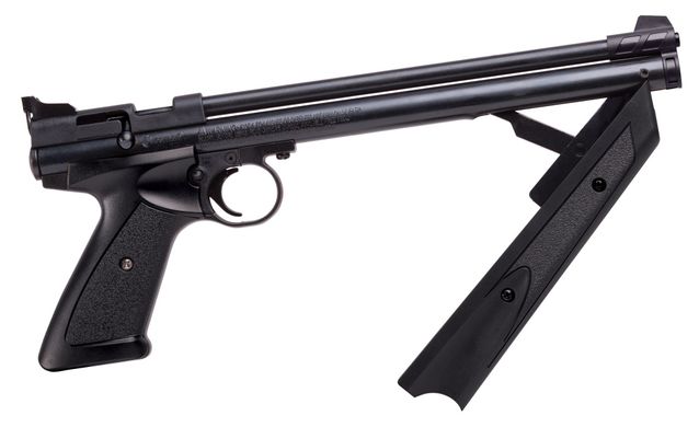 Пневматический пистолет Crosman American Classic 1377P (черный) - 4