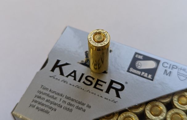 Патроны холостые Kaiser 9 mm (5 шт) - 3