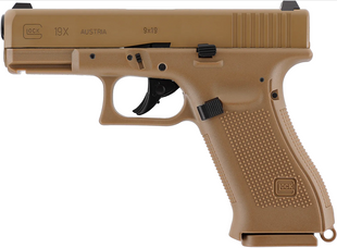 Пневматичний пістолет Umarex Glock 19X FDE Blowback - 1