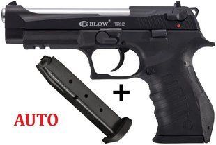 Стартовий пістолет Blow TR 92 02 Black Auto + магазин - 1