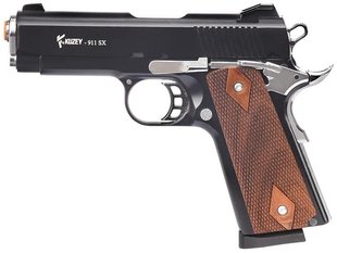 Стартовый пистолет Kuzey 911 SX Black/Brown Wooden Grips - 1