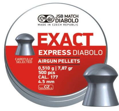 Кулі пневматичні JSB Diabolo Exact Express 0.51 гр (500 шт) - 1