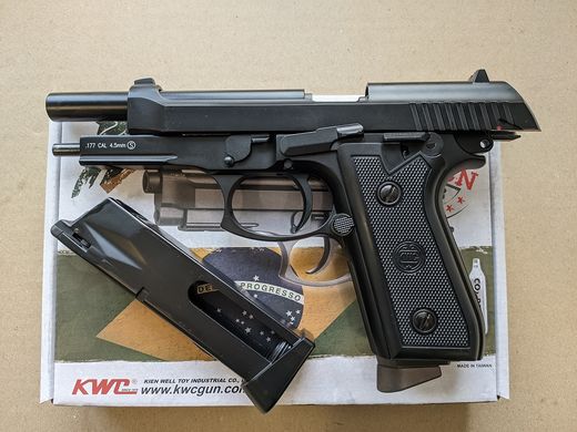 Пневматичний пістолет KWC Beretta 92 KMB15 - 4