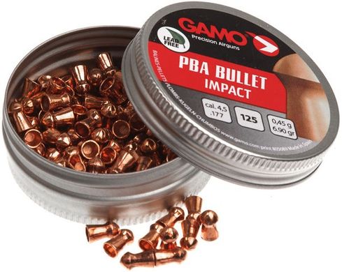 Кулі пневматичні Gamo PBA Bullet 0.46 гр (125 шт) - 1