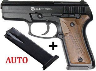 Стартовий пістолет Blow TRZ 914 Black Auto + магазин - 1