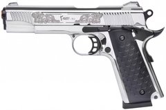 Стартовий пістолет Kuzey 911 Chrome Engraved - 1