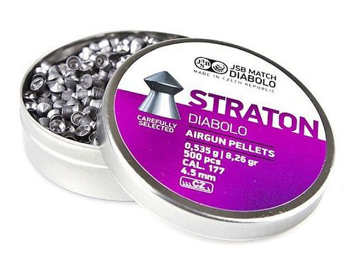 Кулі пневматичні JSB Diabolo Straton 0.54 гр (500 шт) - 1
