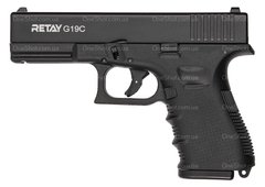 Стартовий пістолет Retay G19C Black - 1