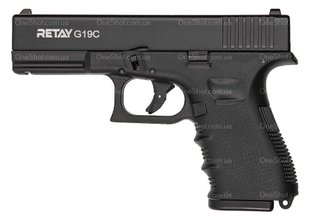 Стартовый пистолет Retay G19C Black - 1