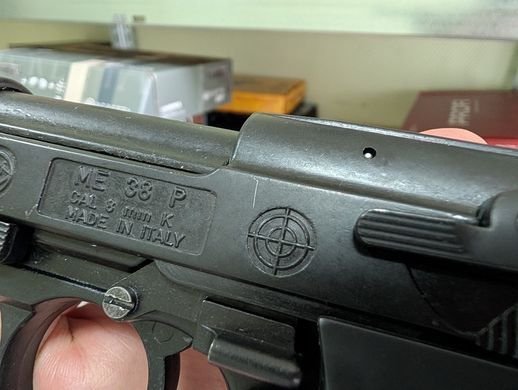 Стартовий пістолет Brunie ME 38-P Black (Уцінка) - 3