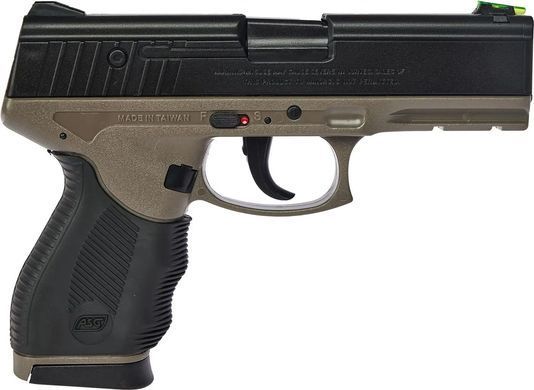 Страйкбольний пістолет ASG Sport 106 DT Spring кал. 6 мм Black/Fde - 2