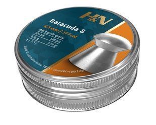 Кулі пневматичні H&N Baracuda 8 0.55 гр (500 шт) 4.5 мм - 1