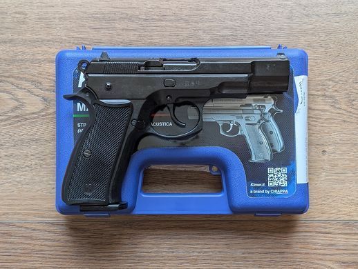 Стартовий пістолет Kimar Mod 75 Auto Black - 4