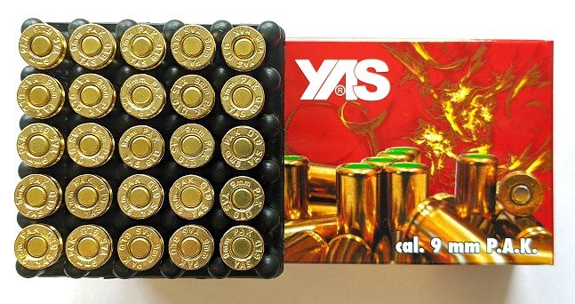 Холості набої YAS Gold 9 мм (25 шт) - 1