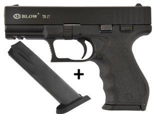Стартовий пістолет Blow TR 17 Black + магазин - 1