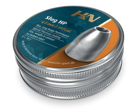 Пули пневматические H&N Slug HP 0.65 гр (400 шт) 4.5 мм - 1 Пули пневматические H&N Slug HP 0.65 гр (400 шт) 4.5 мм - 1