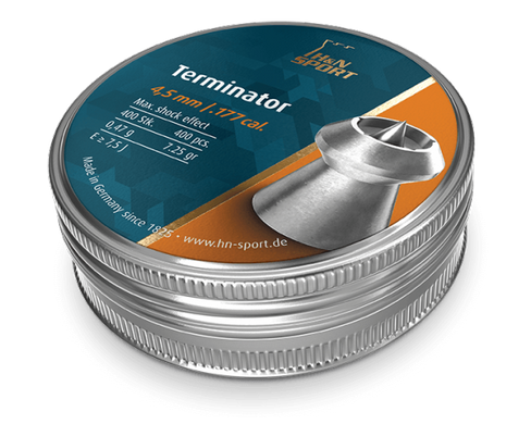 Кулі пневматичні H&N Terminator 0.47 гр (400 шт) - 1