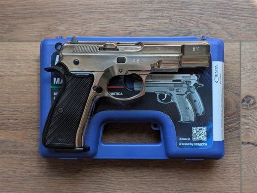 Стартовий пістолет Kimar Mod 75 Auto Chrome - 4