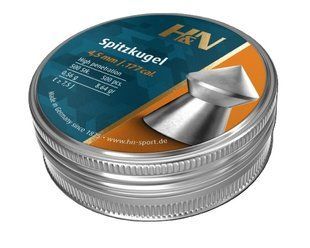 Кулі пневматичні H&N Spritzkugel 0.56 гр (500 шт) 4.5 мм - 1