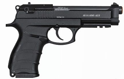 Стартовий пістолет Aksa AK18-K11 Black - 2