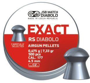 Пули пневматические JSB Diabolo Exact RS 0.48 гр (500 шт) 4.5 мм - 1