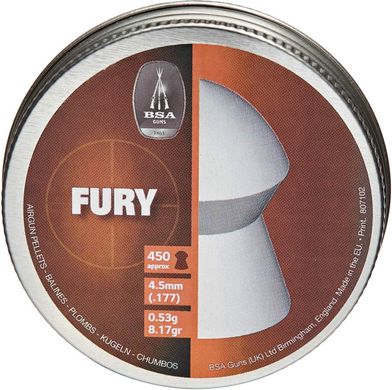 Кулі пневматичні BSA Fury 0.53 гр (450 шт) - 1
