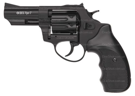 Револьвер под патрон Флобера Ekol Viper 3 Black - 1