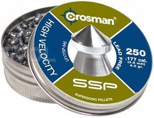 Пули пневматические Crosman Lead free Super Point 0.31 гр (250 шт) - 1