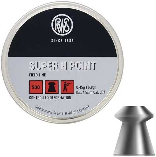 Пули пневматические RWS Super-H-Point 0.45 гр (500 шт) 4.5 мм