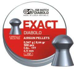 Пули пневматические JSB Diabolo Exact 0.55 гр (500 шт) - 1