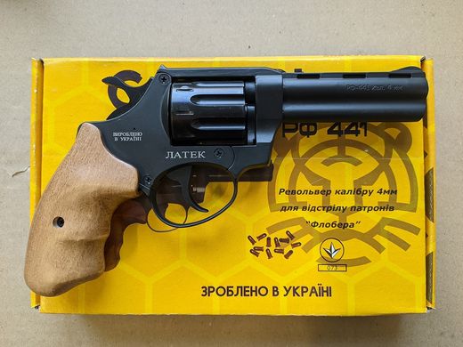 Револьвер під патрон Флобера Латек Safari РФ-441М бук - 3