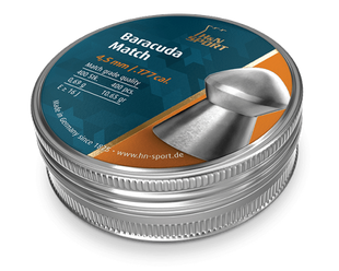 Кулі пневматичні H&N Baracuda Match 0.69 гр (400 шт) 4.5 мм - 1