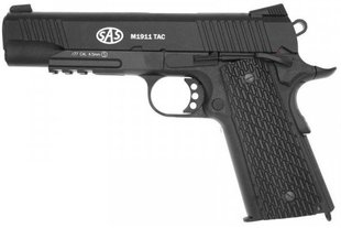 Пневматический пистолет SAS M1911 Tactical - 1