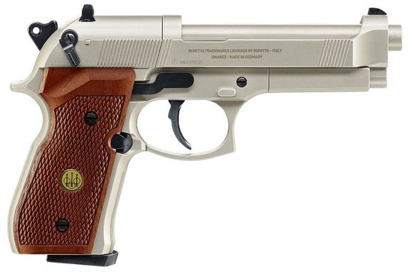 Пневматичний пістолет Umarex Beretta M92 FS Nickel 419.00.03 - 2