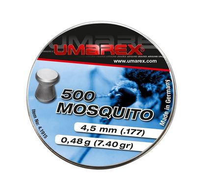 Пули пневматические Umarex Mosquito 0.48 гр (500 шт) - 1