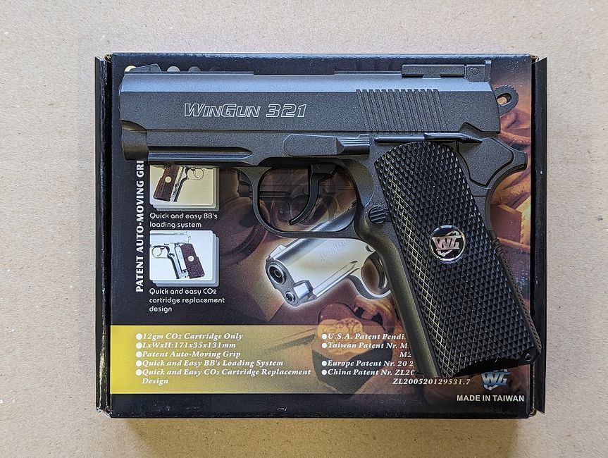 Wingun 321 Пневматический пистолет WinGun 321 Colt Defender купить в Киеве ...