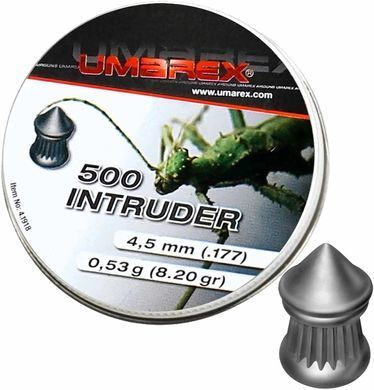 Пули пневматические Umarex Intruder 0.53 гр (500 шт) 4.5 мм - 2