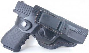 Кобура поясна шкіряна зі скобою для Retay G17/G19C - 1