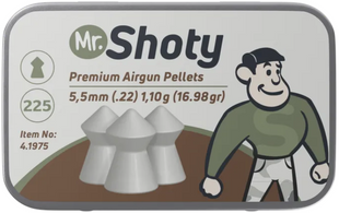 Пули пневматические Umarex Mr. Shoty 0.60 гр (425 шт) 4.5 мм - 1