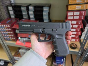 Стартовый пистолет Retay G17 Black (Уценка) - 1