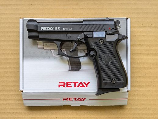 Стартовый пистолет Retay 84 FS Black - 2