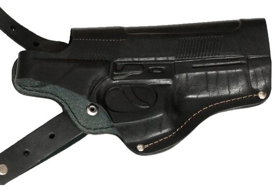 Кобура для Beretta 92 оперативна шкіряна - 2